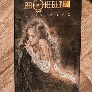 Prohibited Book Luis Royo Heavy Metal HC DJ Book Near Mint condition!